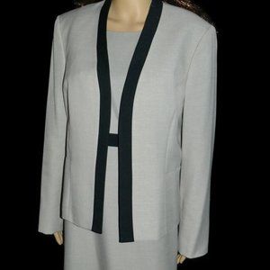 Evan Picone Black Label Jacket and Sheath Dress